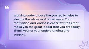 the 30 best thank you messages for boss