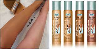 rain proof tan sally hansen airbrush