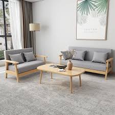 nordic simple double sofa living room