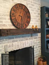 Rustic Farmhouse Fireplace Mantel 100