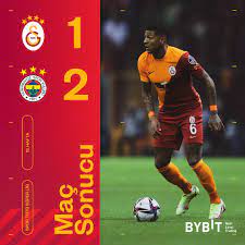 Galatasaray SK on Twitter: "Maç sonucu: Galatasaray 1-2 Fenerbahçe #GSvFB |  @BybitTurkiye https://t.co/cAoanL1WNf" / Twitter