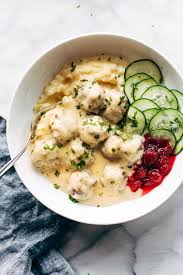 Made from a mixture of beef and pork, flavored with nutmeg and cardamom and served with a tasty swedish meatball sauce. The Best Swedish Meatballs Recipe Pinch Of Yum