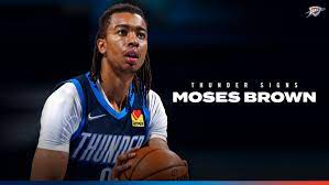Moses brown is currently playing in a team oklahoma city thunder. Okc Thunder On Twitter Thunder Signs Moses Brown To Multi Year Contract Https T Co Iemu3wiker