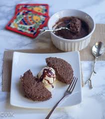 eggless microwave chocolate cake with