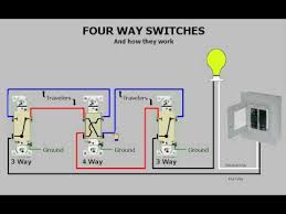Then the black wires from another box has a 4 way switch. Four Way Switches How They Work Youtube