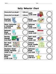 Behavior Chart Behaviour Chart Behavior Chart Preschool