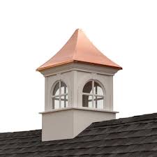 vinyl cupola with copper roof ps26sw