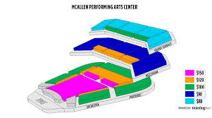 Correct Texas Performing Arts Seating Chart Mcallen