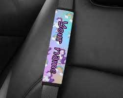 Buy Personalised Unicorn Seat Belt