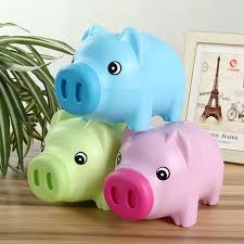 Piggy bank, unbreakable plastic money bank, coin bank for girls and boys, medium size piggy banks, practical gifts for birthday, easter, baby shower (purple) 4.7 out of 5 stars 184 $13.99 $ 13. Collectables Plastic Piggy Bank Animal Money Box Coin Saving Box Kids Toy Xmas Gift Blue Moneyboxes Piggy Banks