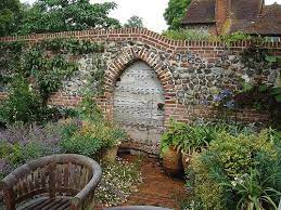 brick wall gardens