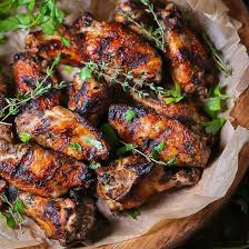 garlic and herb grilled en wings