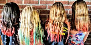 Kool aid dye works best on blonde and light brown hair, but you can also dye dark brown or black hair with it too. Kool Aid Hair Dye Surprised It Really Really Works