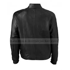 Mens Big And Tall Excelled Black Leather Moto Jacket