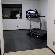 best gym floor over carpet for home