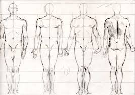 Based on previous figures showing how to draw a human body with the correct proportions and symmetry in their upright position, the same would happen to draw the human body or elsewhere giving the idea of movement such as running, jumping, dancing. Learning To Draw Human Body
