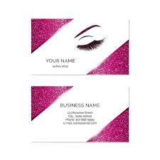 makeup business card stock photos
