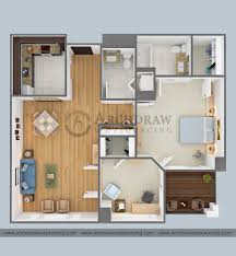 floor plan 3d rendering and house plan