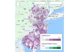 Interactive Map Where Njs High Property Taxes Are Highest
