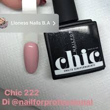 chic semi permanent nail polish 222