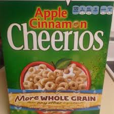 apple cinnamon cheerios and nutrition facts