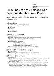 How To Ite Science Research Paper Abstract Scientific