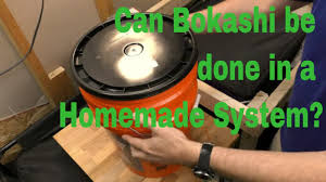 starting a homemade bokashi system
