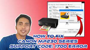 Contact your nearest canon service center to request a repair. Canon Mp230 Support Code 1700 Inkabsorberalmostfull Youtube