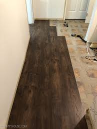 install vinyl plank over tile floors
