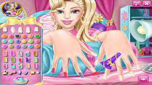 barbie nail polish game on