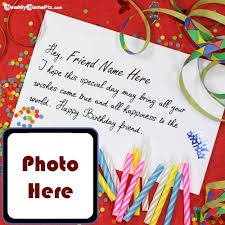 happy birthday wishes images with name