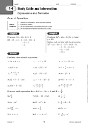 Algebra 2 Study Guide | PDF | Equations | Function (Mathematics)