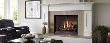 clean the glass on a gas fireplace
