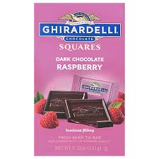 ghirardelli raspberry dark chocolate
