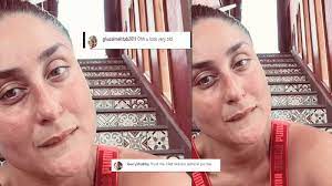 kareena kapoor without makeup video