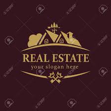 Real Estate Vector Logo House For Sale Or Build Sign Template