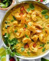 thai coconut curry shrimp recipe