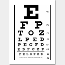 eye chart if you can read this you re