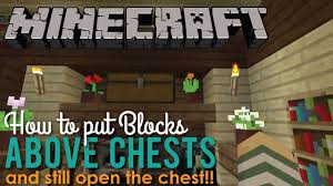 operable chests in minecraft