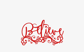 Christmas themed svg files for using with your electronic cutting machines, terms of use can be found within your downloads or by clicking here. Christmas Believe Word Svg Scrapbook Cut File Cute Christmas Svg Free Transparent Png 432x432 Free Download On Nicepng