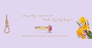 14k gold jewelry manufacturer