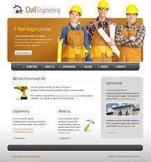 Construction Web Templates Free Download Civil Engineering Website