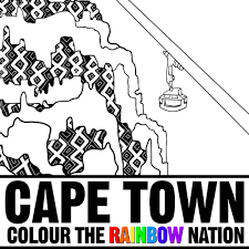 Cable car stock photos and images. Cape Town Cable Car Rides Colouring Pages Pearl Lewis