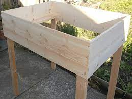 Build A Standing Raised Garden Bed
