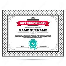 Haircut Gift Certificate Template Gift Certificate Moon And Stars