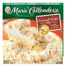 I was nervous, because i struggle with pie. Marie Callender S Frozen Pie Dessert Coconut Cream 38 Ounce Walmart Com Walmart Com