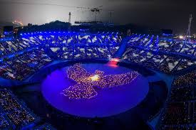 Image result for winter Olympics 2018 opening ceremony
