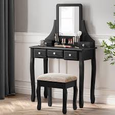 sha cerlin makeup vanity table and