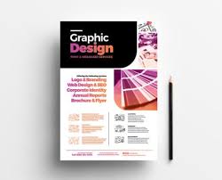 graphic design agency poster template