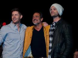 Love you both dearly. of course, no one should be surprised by this tattoo pact. Jeffrey Dean Morgan Jared Padalecki And Jensen Ackles All Get Matching Tattoos In Honor Of Supernatural S Last Season At Morgan S Wedding Celebrity Insider